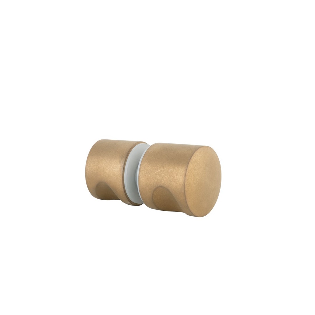 [17510] Livio Shower Door Handle - Antique Aurum