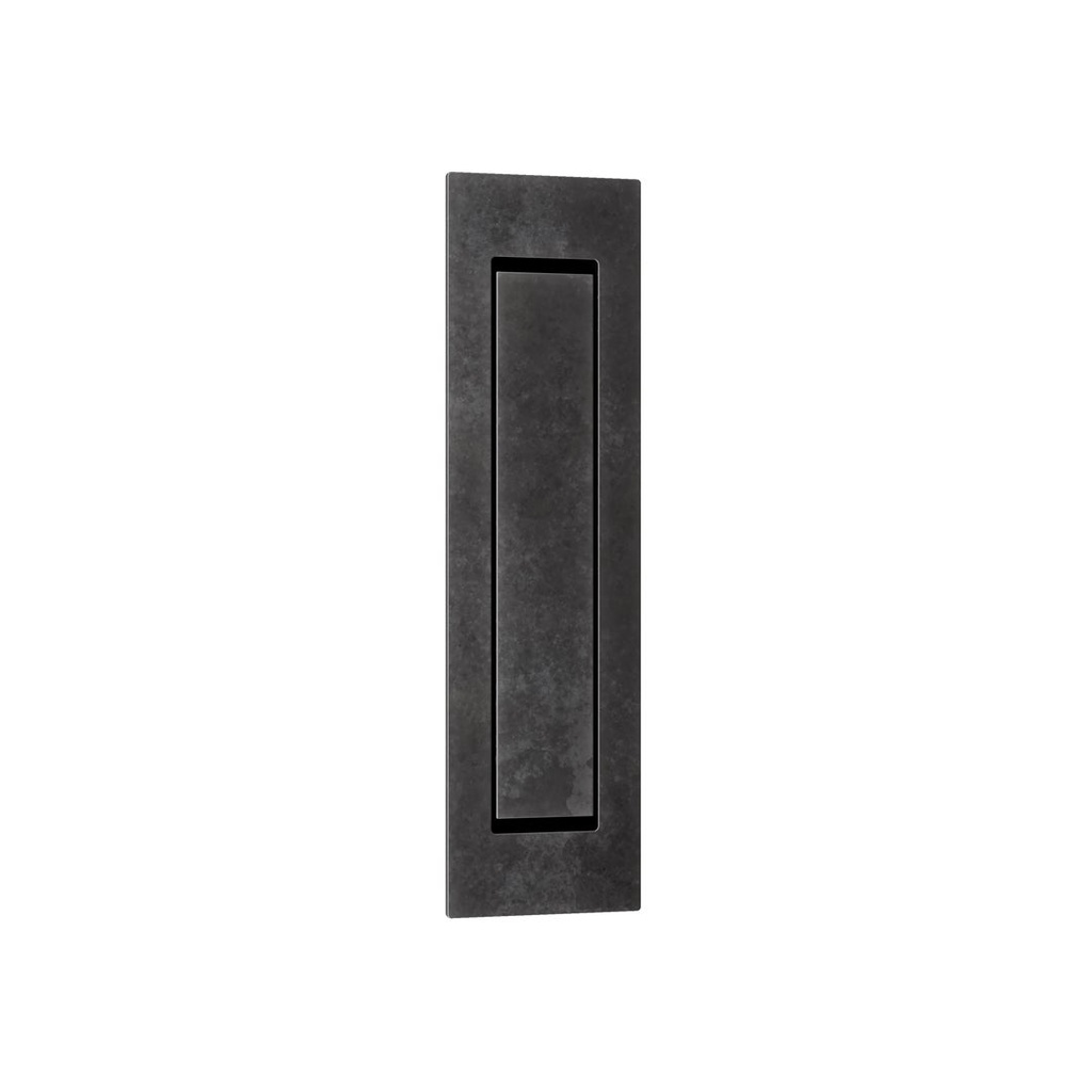 [17518] Cavity Slider Edge Pull - Antique Slate