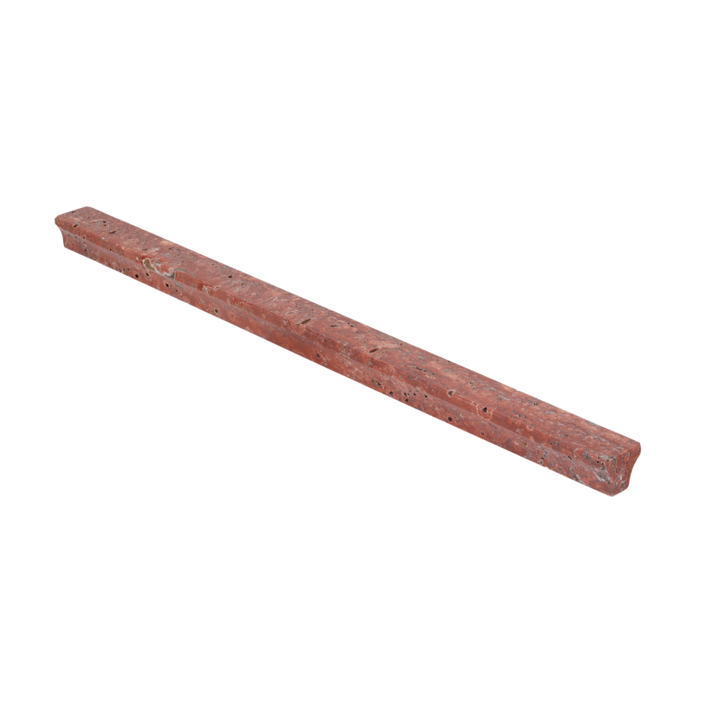 Pedra Cabinetry Pull 400mm - Red Travertine