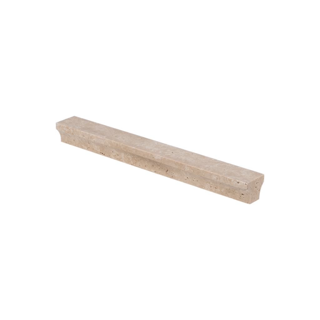 [17598] Pedra Cabinetry Pull 220mm - Beige Travertine