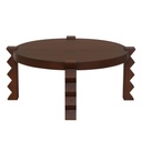 Trove Crinkle Coffee Table - Chestnut