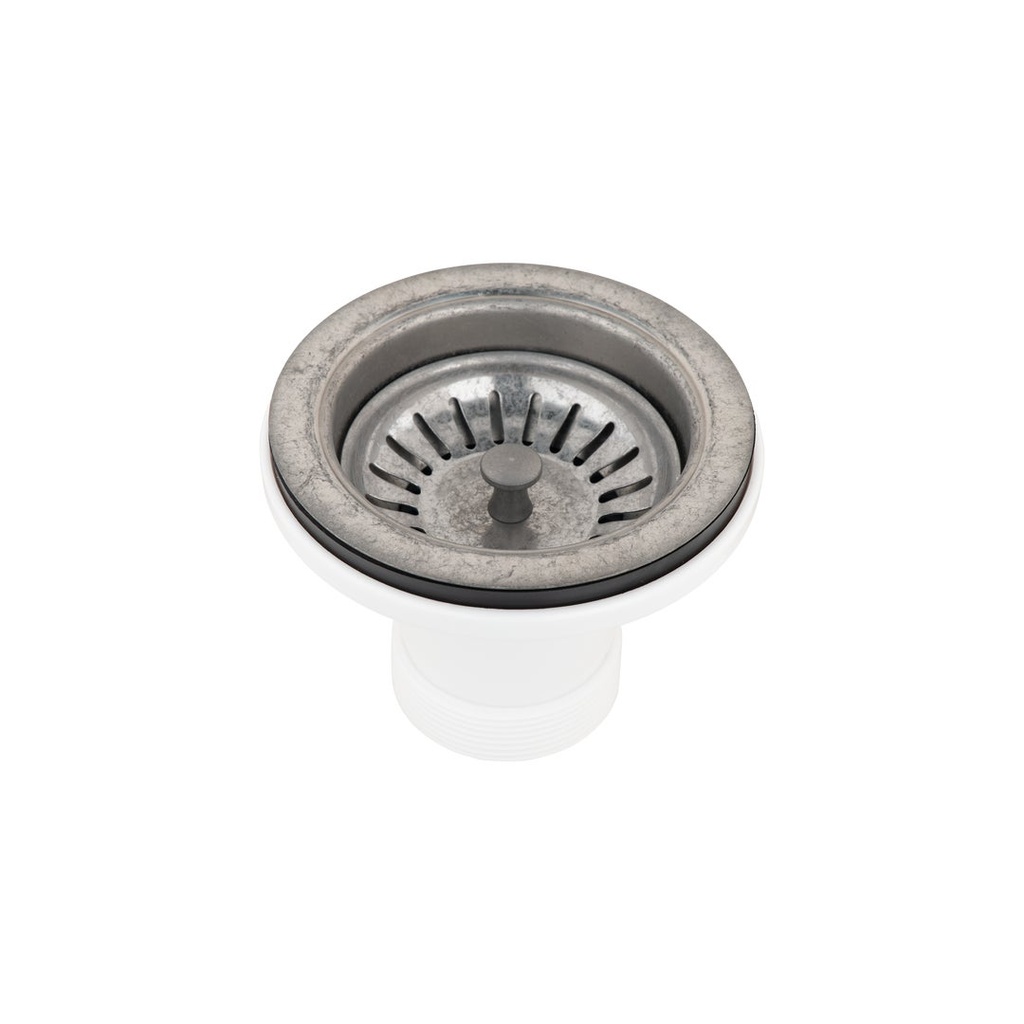 [17643] Sink Basket Waste 50mm - Antique Steel