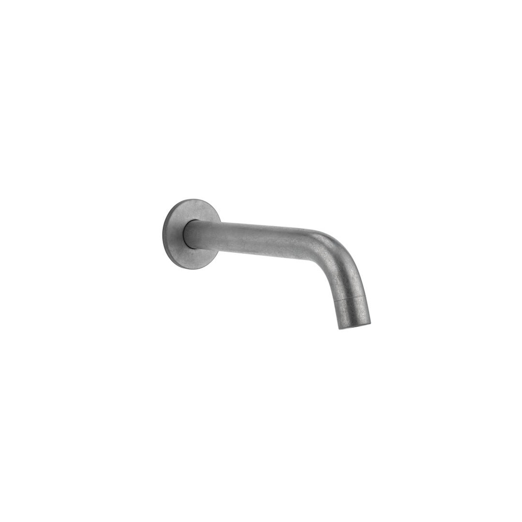 [17651] Sola Wall-Mounted Spout - Antique Steel