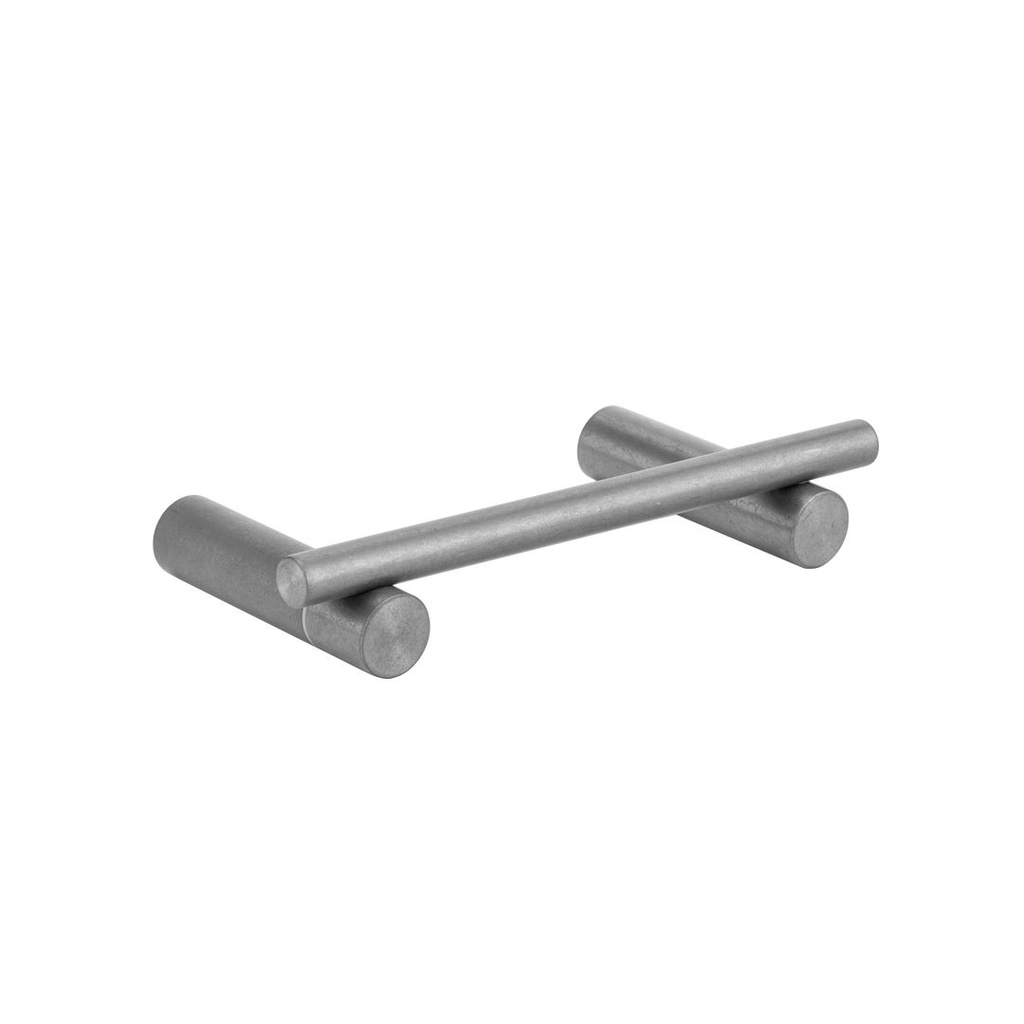 [17653] Sola Toilet Roll Holder - Antique Steel