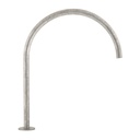 Thin Bench Mounted Spout - Antique Steel