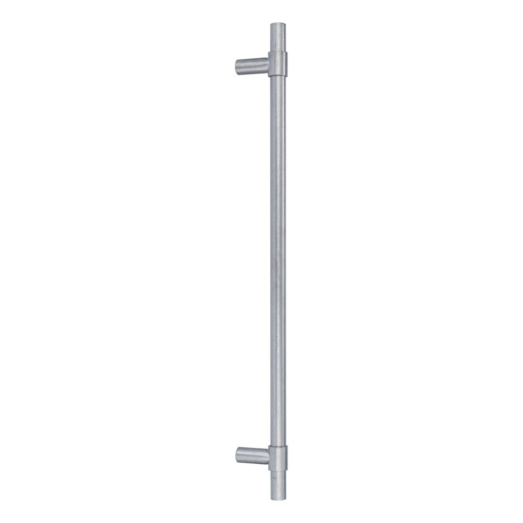 [17667] Modi Adjustable Entry Door Pull 600mm- Antique Steel