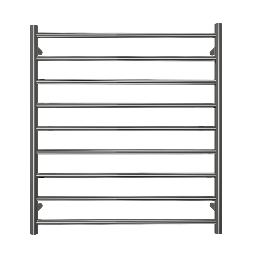 [17711] Elysian 9-Bar Heated Towel Ladder (12v) - Brushed Gunmetal