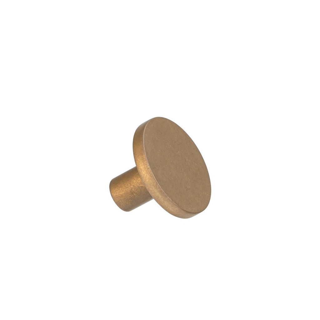 [17719] Elsa Cabinetry Knob - Antique Aurum