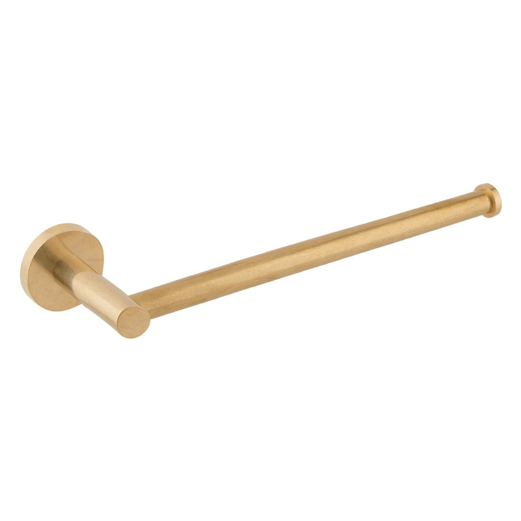 [17750] Elysian Hand Towel Holder - Tumbled Aged Brass