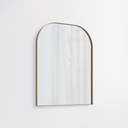 Arch Wall Mirror 600 x 750mm - Antique Aurum