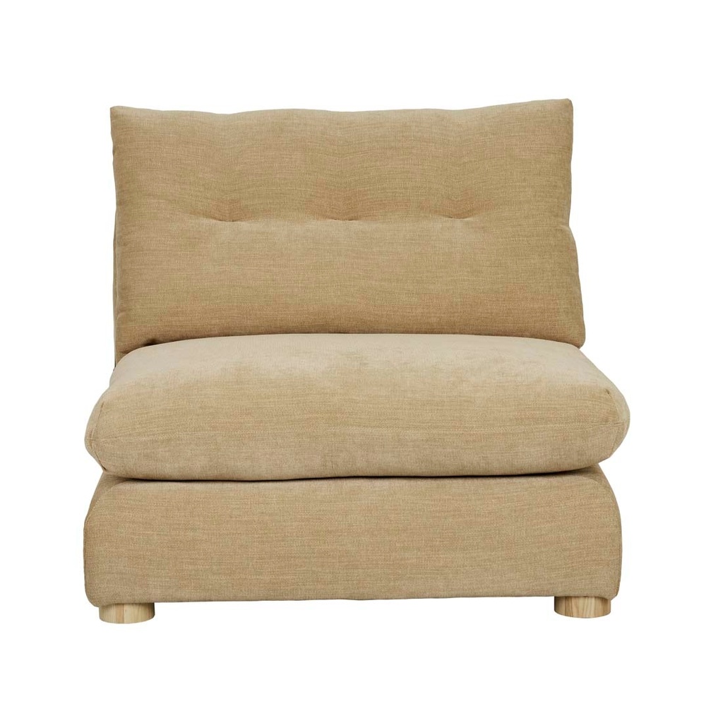 [HUGO-MARLA-1-SEATER-CENTER-SOFA-COPELAND-HONEY-SOF-HUGO-MAR1S-CTR-CPLHON] Hugo Marla 1 Seater Center Sofa - Copeland Honey