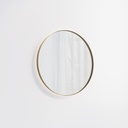 Round LED Mirror 600mm - Antique Aurum