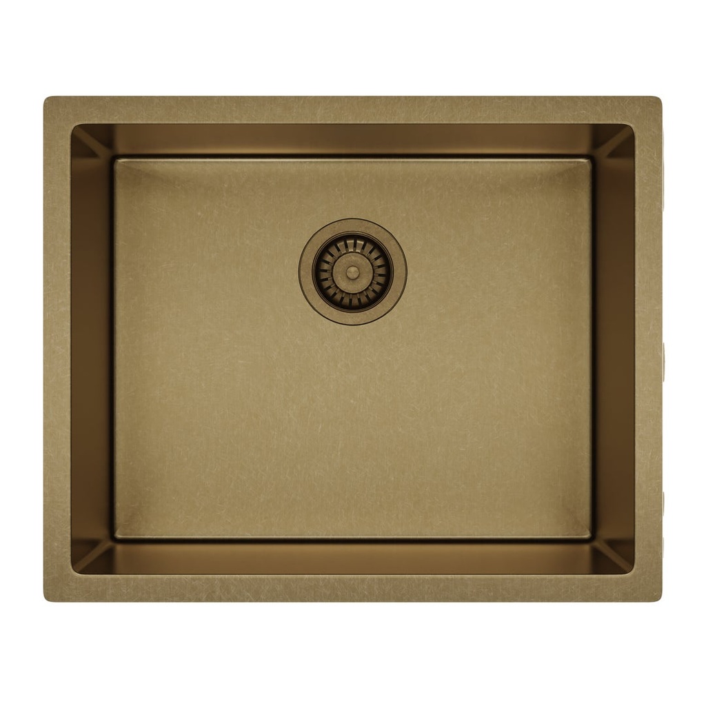 [17885] Sola Outdoor Single Sink 550mm - Antique Aurum