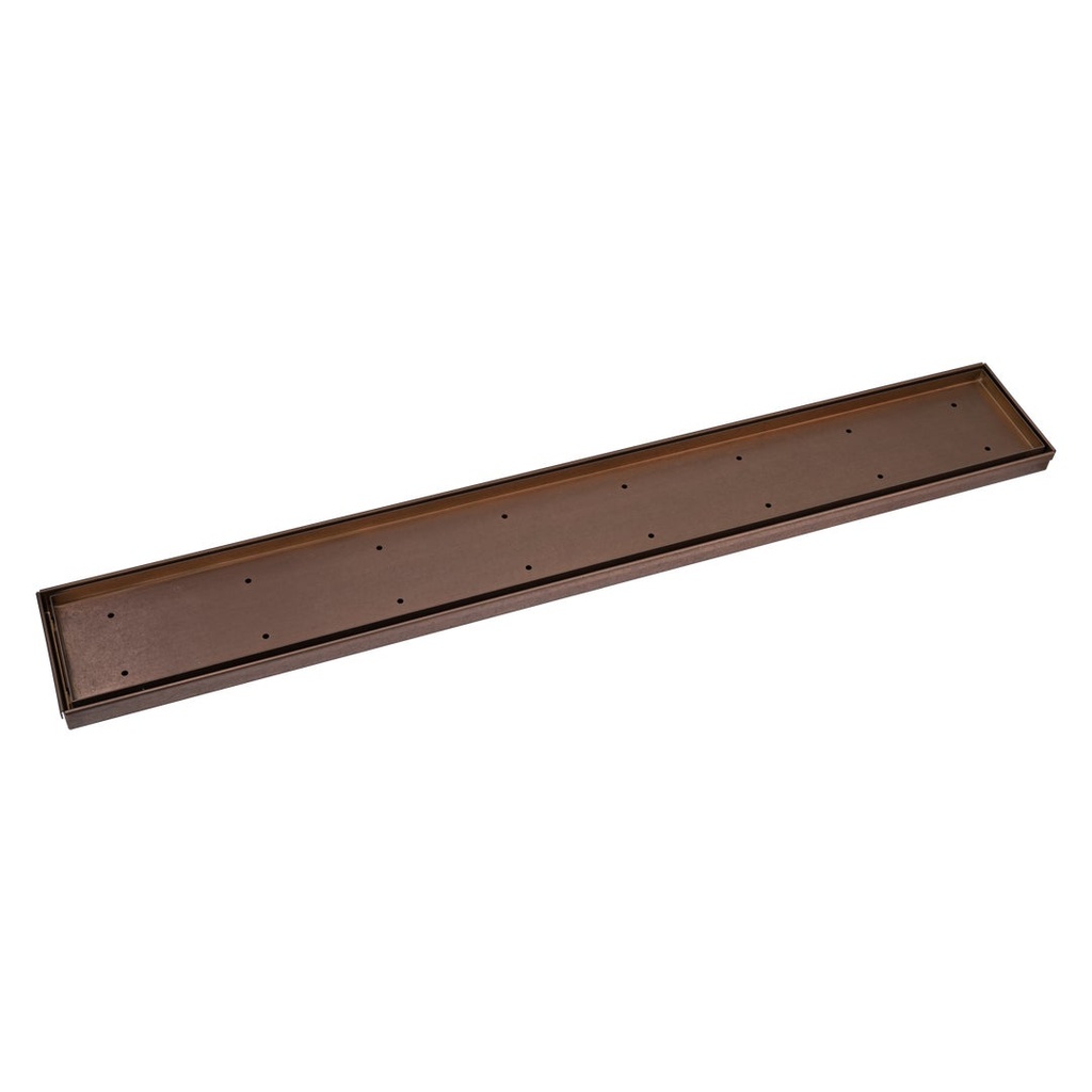 [17898] Pixi Tile Insert Shower Channel Waste 900mm - Antique Bronze
