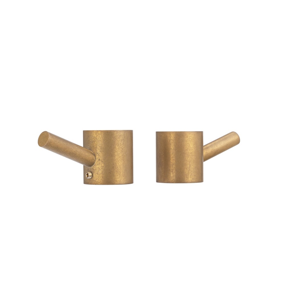 [17909] Modi Towel Hook Set - Antique Aurum