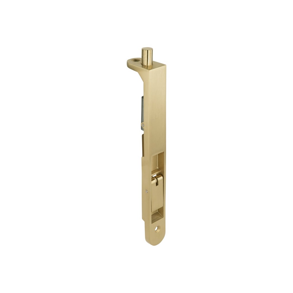 [18078] Door Flush Bolt - Brushed Brass