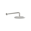 Shower Arm 400mm &amp; Head Set - Brushed Nickel