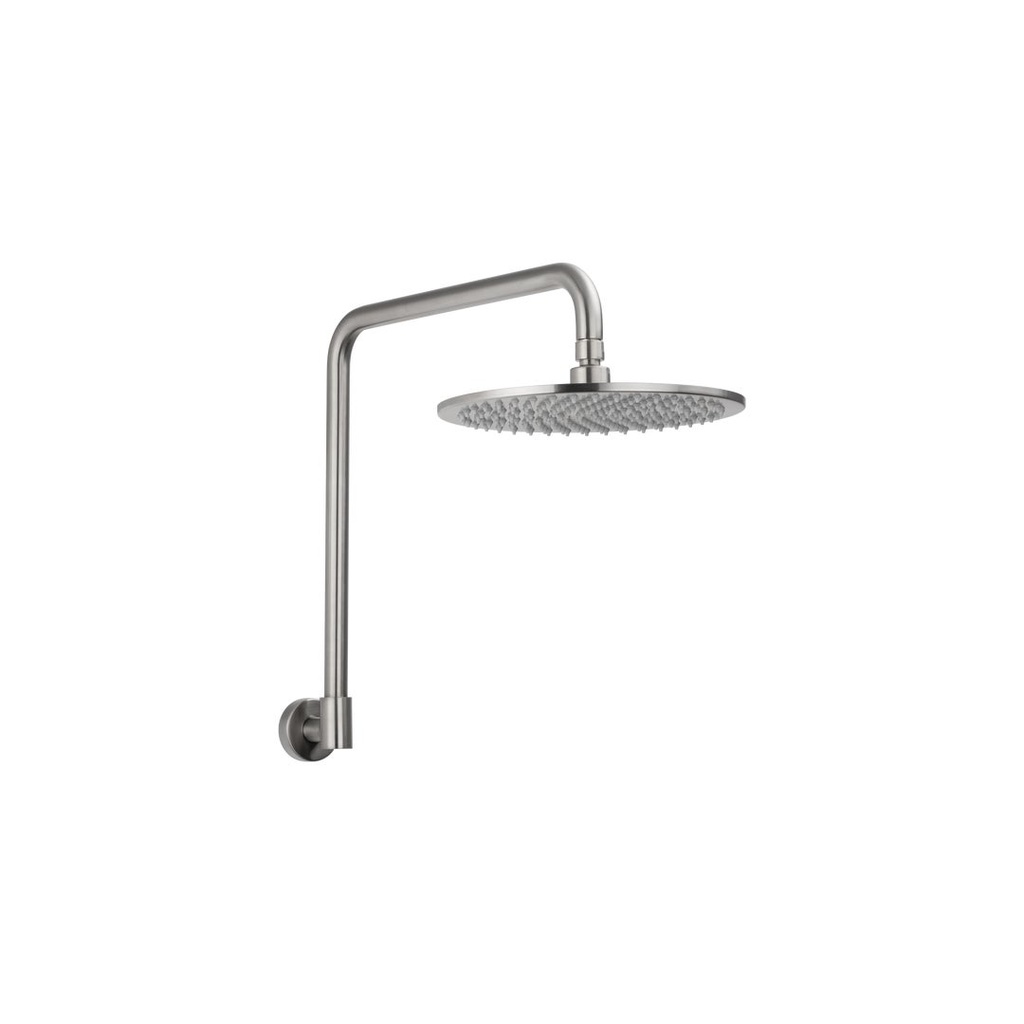 [18112] Eden Shower Arm & Head Set - Brushed Nickel