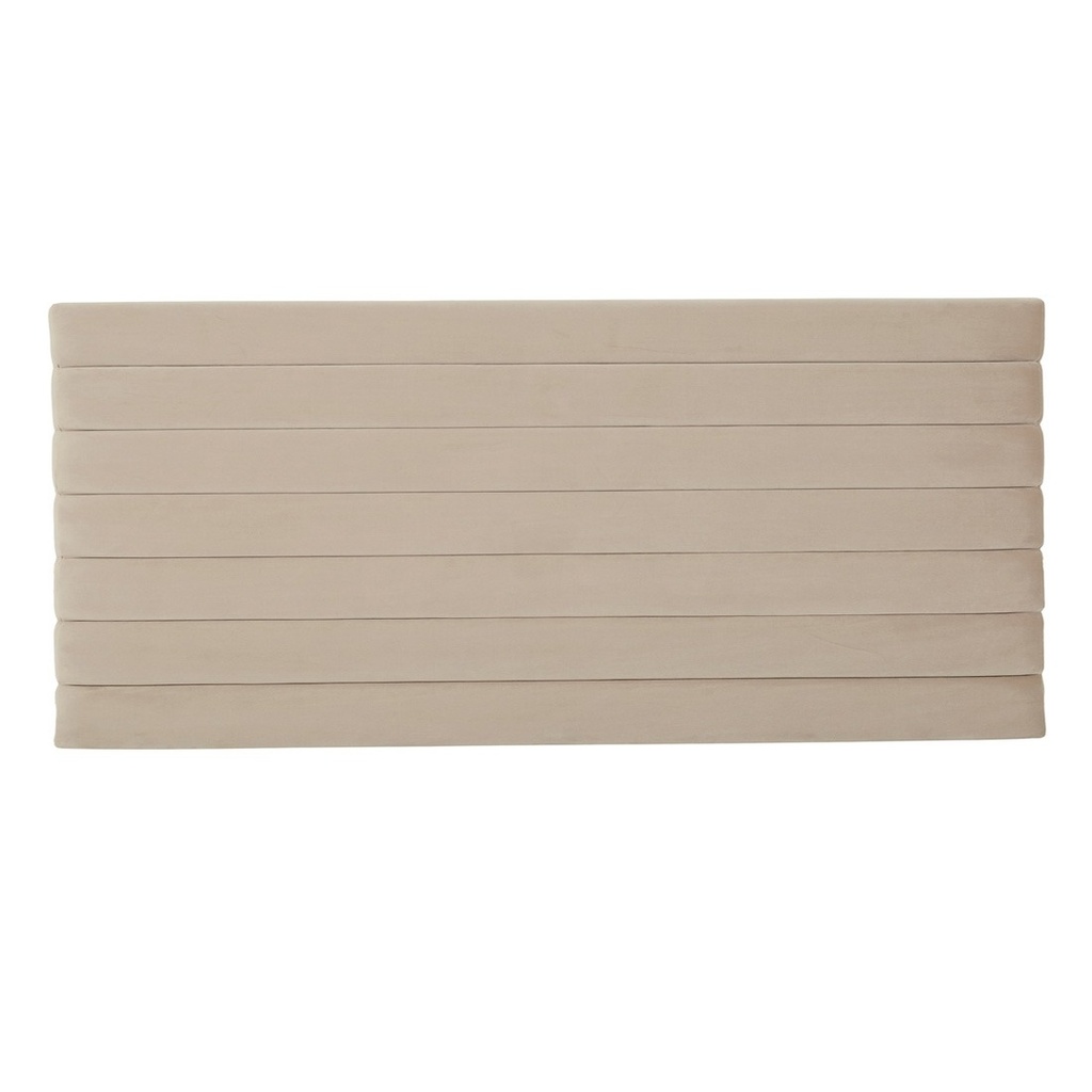 [HUGO-PANEL-WIDE-BEDHEAD-PEARL-VELVET-BH-HUGO-PAN-WIDE-X] Hugo Panel Wide Bedhead - Pearl Velvet