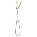 Elysian Adjustable Hand Shower Rail Set - Brushed Brass