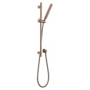 Elysian Adjustable Hand Shower Rail Set - Brushed Copper