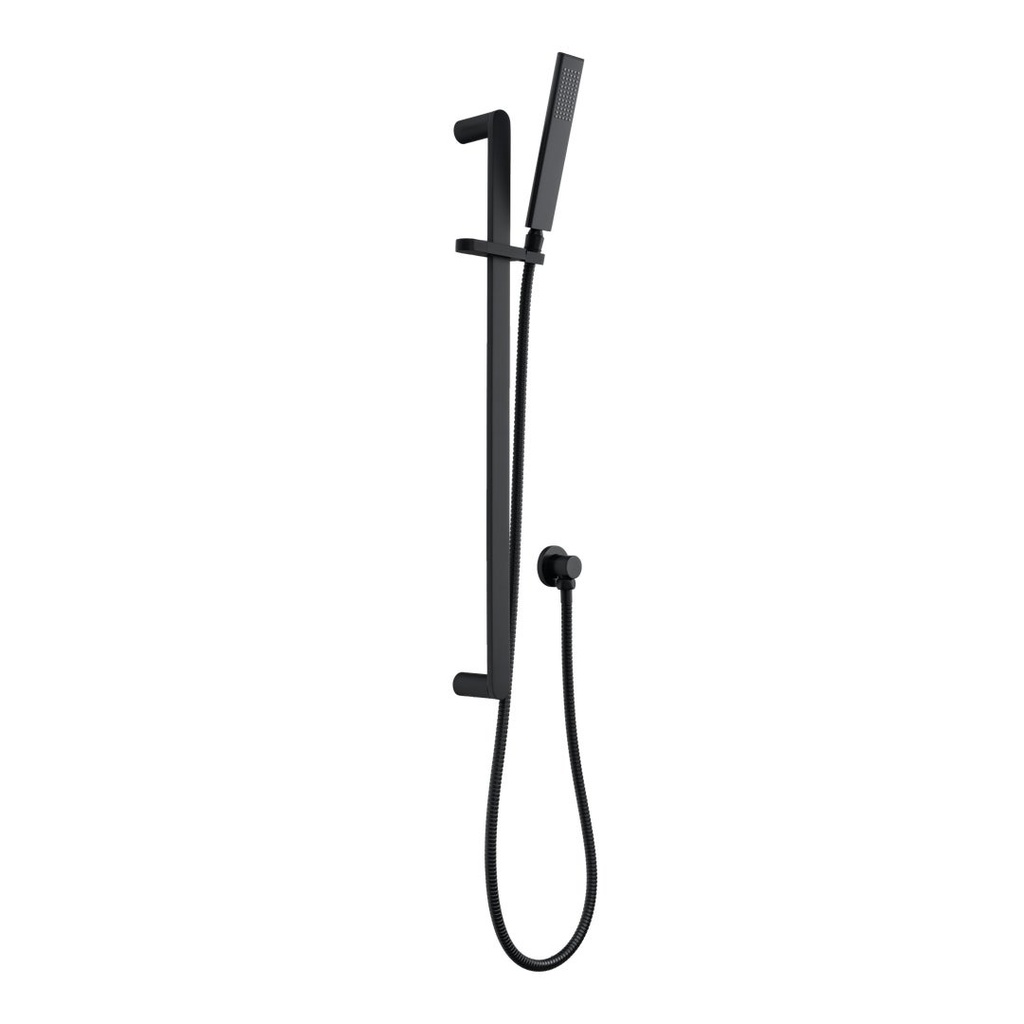 [18163] Milani Hand Shower Rail Set - Matte Black