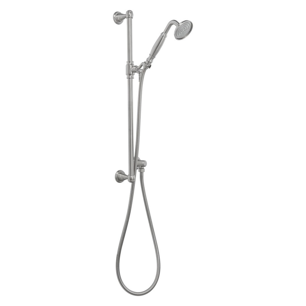 [18166] Kingsley Hand Shower Rail Set - Brushed Nickel