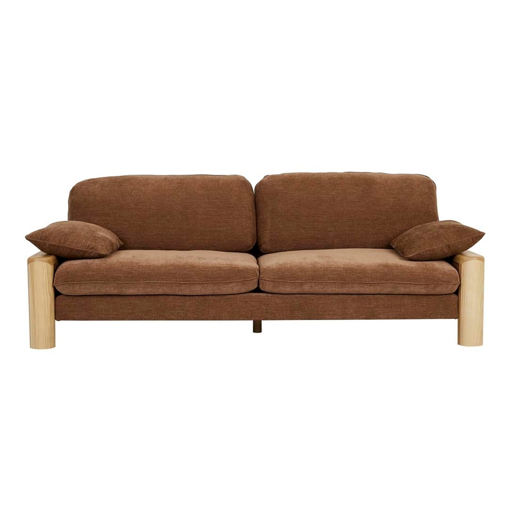 [HUGO-REMY-3-SEATER-SOFA-COPELAND-HAZEL-NATURAL-ASH-SOF-HUGO-REM3S-NATURAL-ASH] Hugo Remy 3 Seater Sofa - Copeland Hazel - Natural Ash