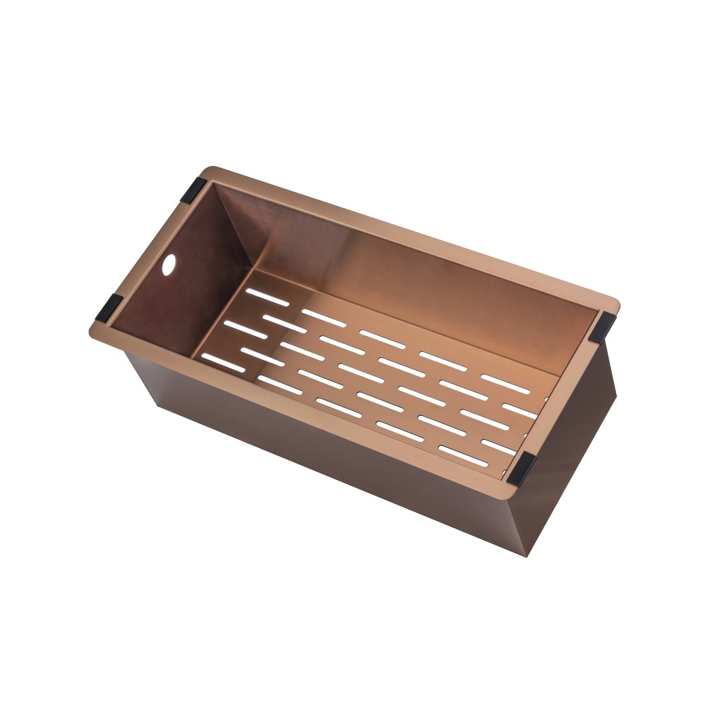 [18292] Sola Sink Colander Insert - Brushed Copper