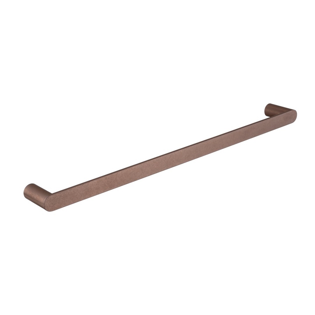 Milani Single Towel Rail 600mm - Antique Bronze