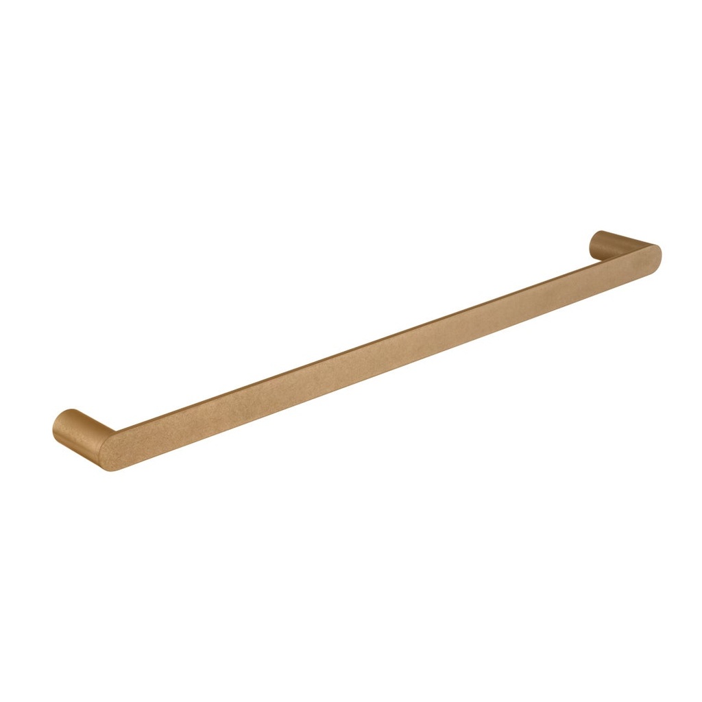 [18432] Milani Single Towel Rail 600mm - Antique Aurum