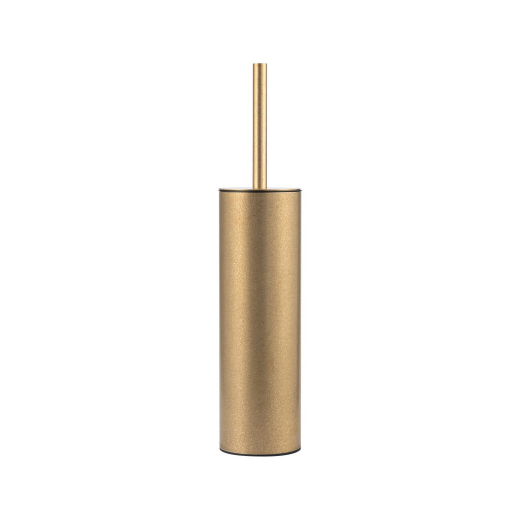 [18452] Toilet Brush Holder - Tumbled Aged Brass