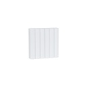 Colour Sample - White Fluted Vanity