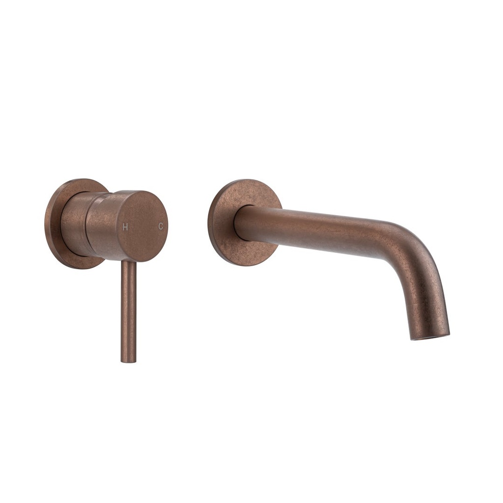 [19004] Sola Minimal Mixer & Spout Set - Antique Bronze