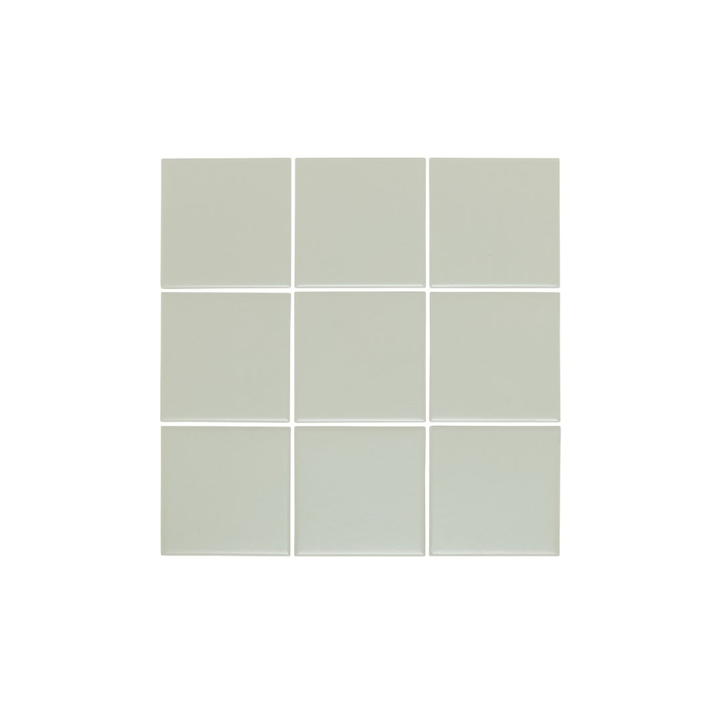 [19018] Atami Large Square Mosaic Tile - Sage Green