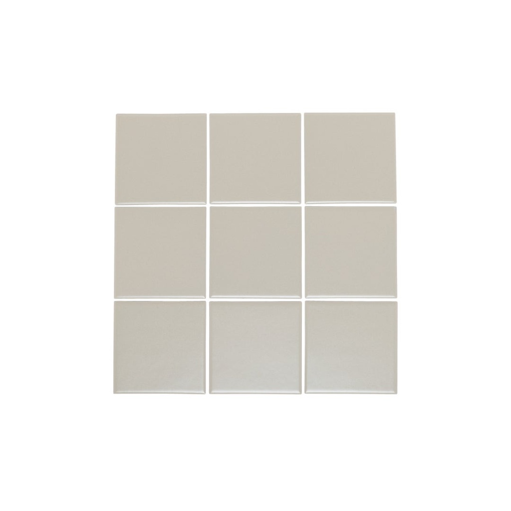 [19020] Atami Large Square Mosaic Tile - Oyster Grey