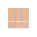 Atami Large Square Mosaic Tile - Peach