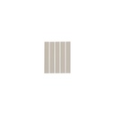 Atami Finger Mosaic Tile - Oyster Grey - (Sample)