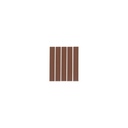 Atami Finger Mosaic Tile - Chocolate - (Sample)