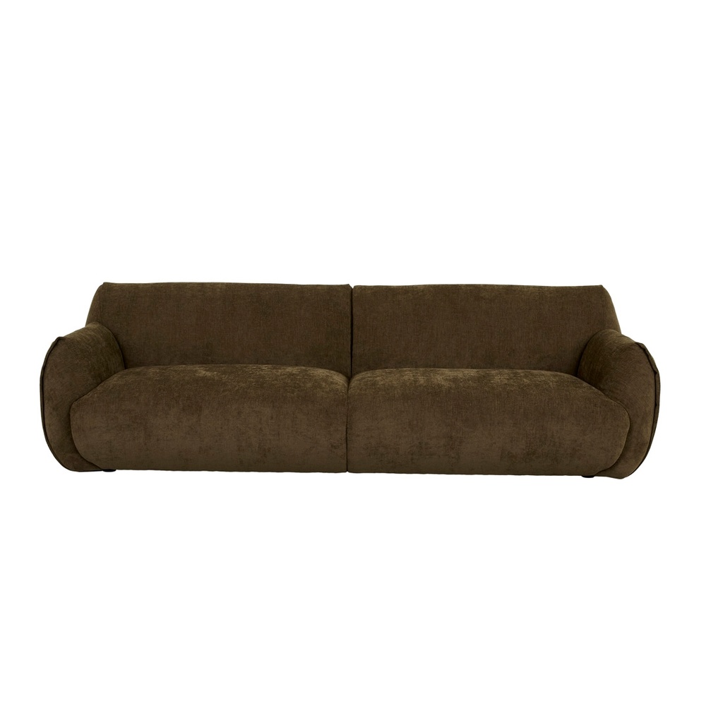 [HUGO-RUE-4-SEATER-SOFA-POKER-CHESTNUT-SOF-HUGO-RUE4S] Hugo Rue 4 Seater Sofa - Poker Chestnut