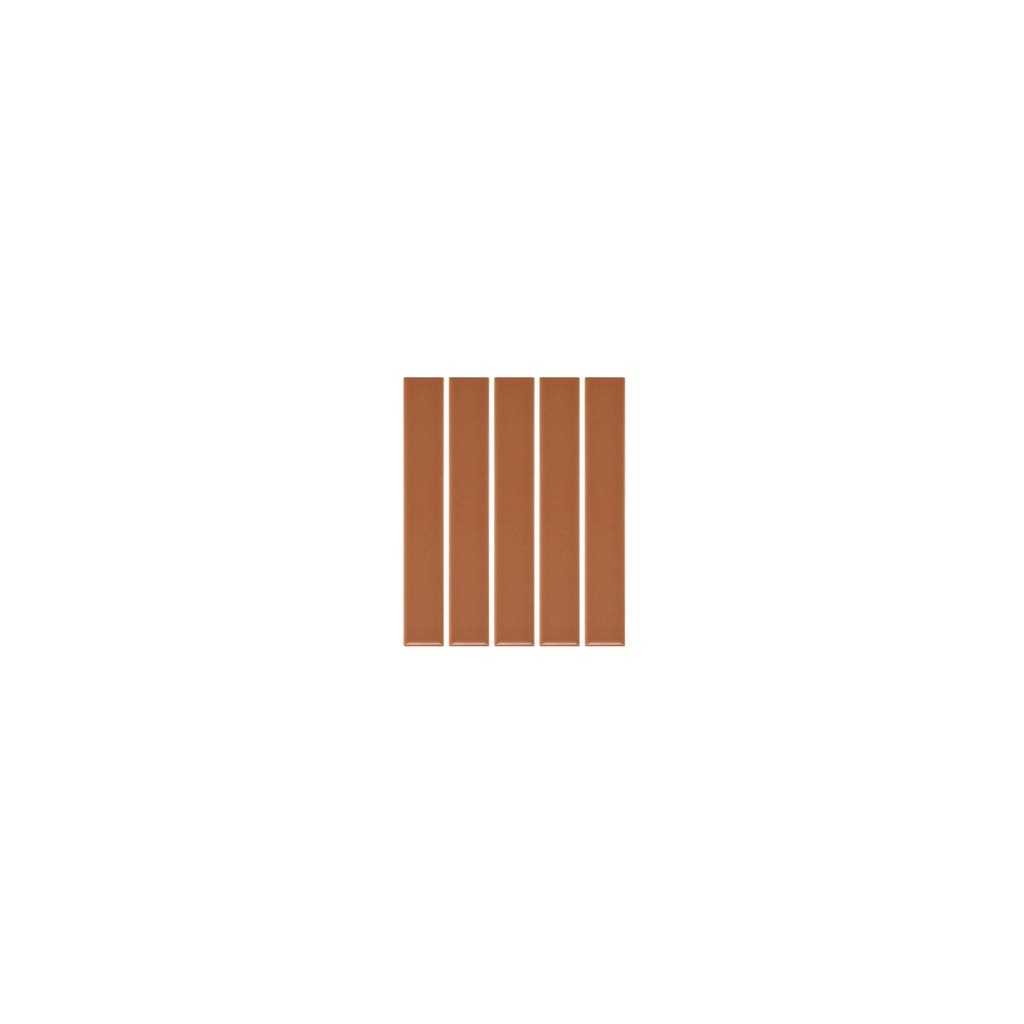 [19123-S] Atami Finger Mosaic Tile - Terracotta - (Sample)