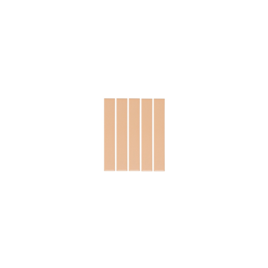 [19124-S] Atami Finger Mosaic Tile - Peach - (Sample)