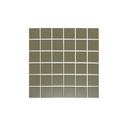 Atami Small Square Mosaic Tile - Olive Green