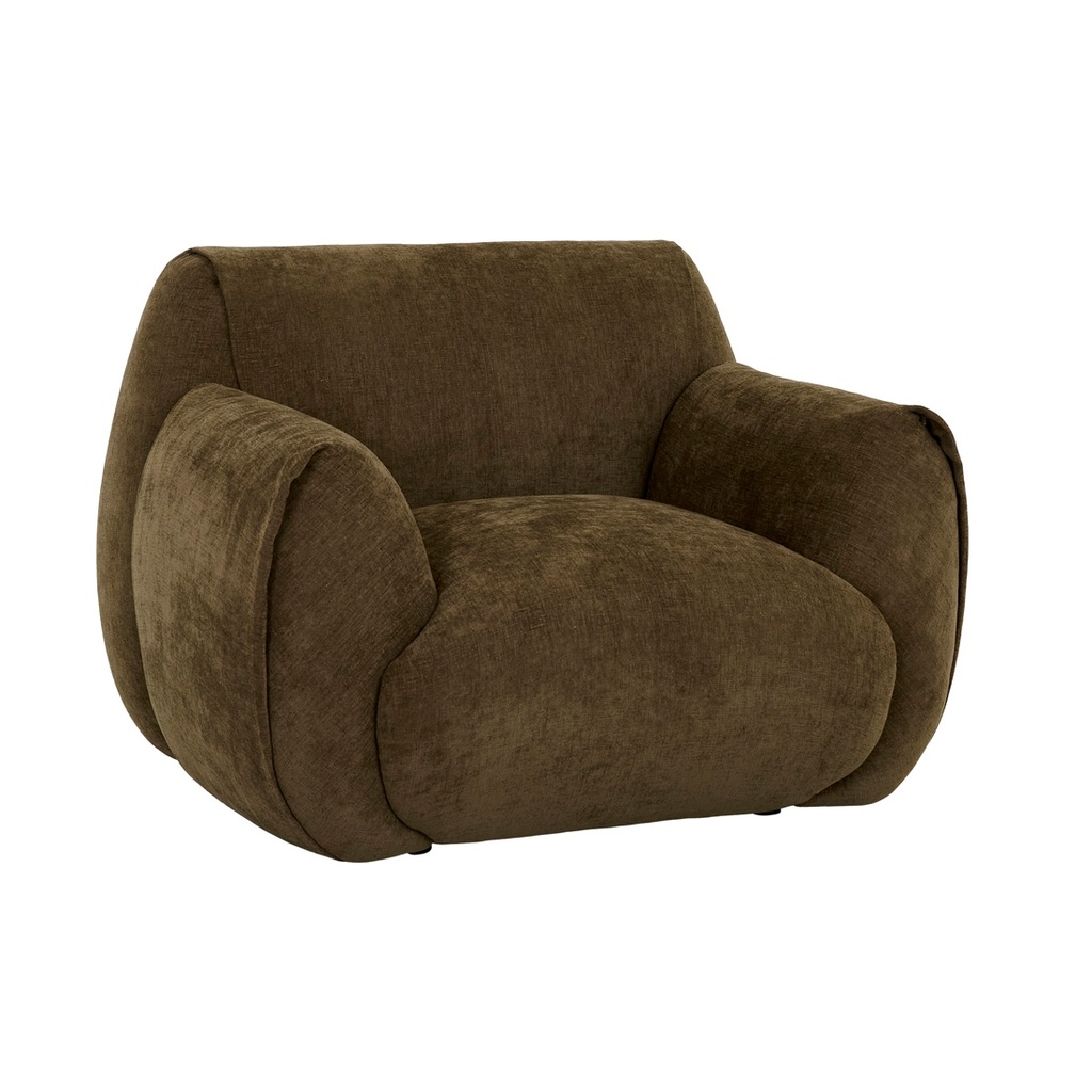 [HUGO-RUE-SOFA-CHAIR-POKER-CHESTNUT-SOF-HUGO-RUE1S] Hugo Rue Sofa Chair - Poker Chestnut