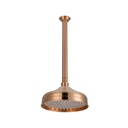 Kingsley Shower Dropper 300mm and Head Set - Brushed Copper