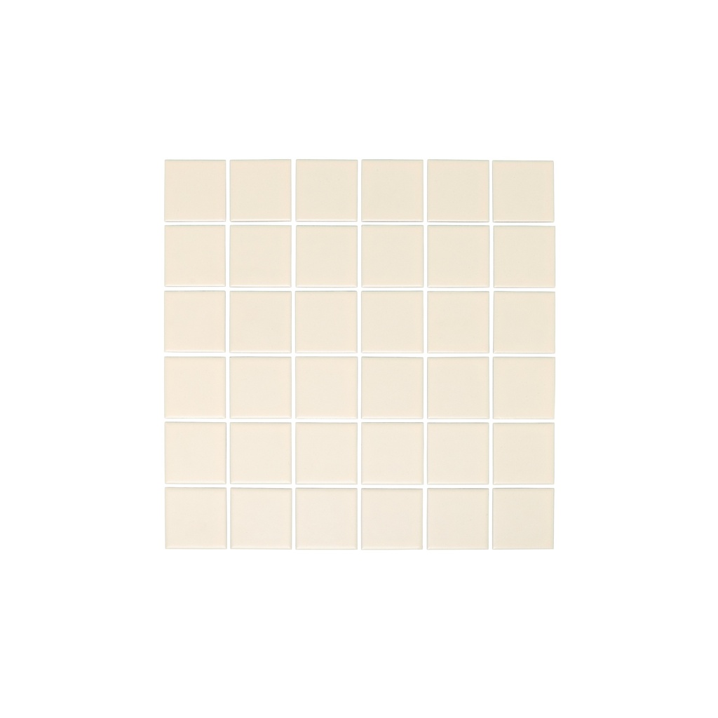 Atami Small Square Mosaic Tile - Oat