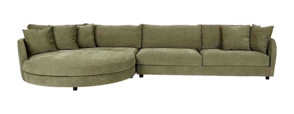 [HUGO-TONDA-LEFT-CHAISE-SET-COPELAND-OLIVE-SOF-HUGO-TON-LFT-CHS-SET] Hugo Tonda Left Chaise Set - Copeland Olive