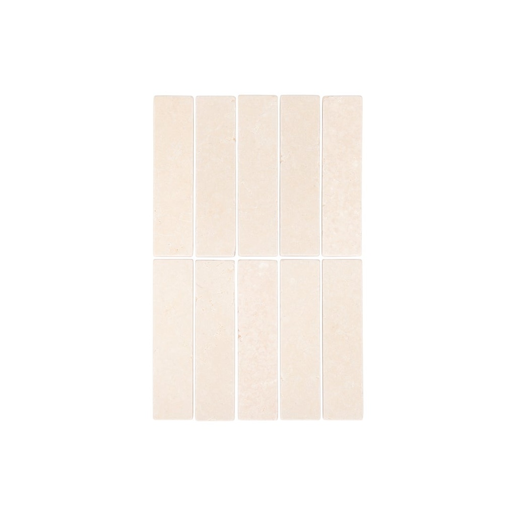 [19267] Siena Natural Stone Subway Tile - Sand