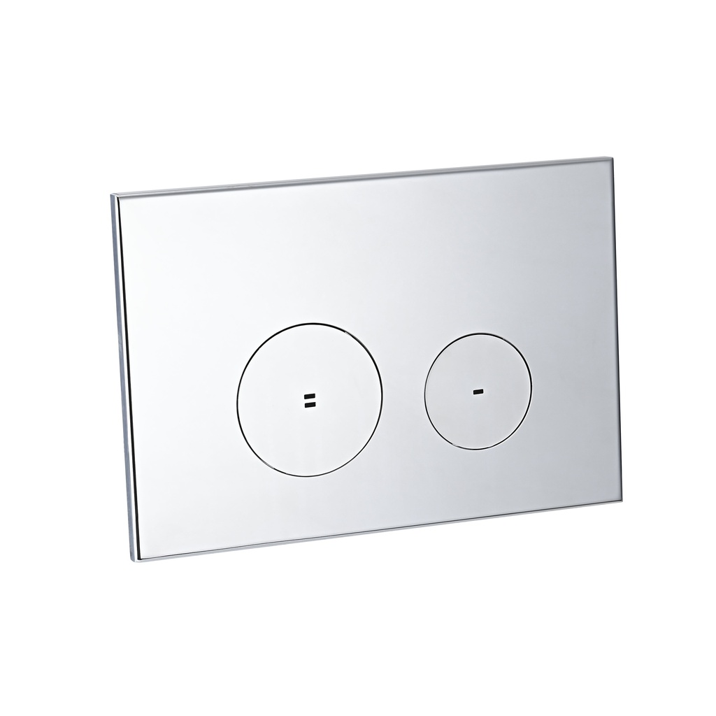 [19339] Zaaha Toilet Button Round - Chrome