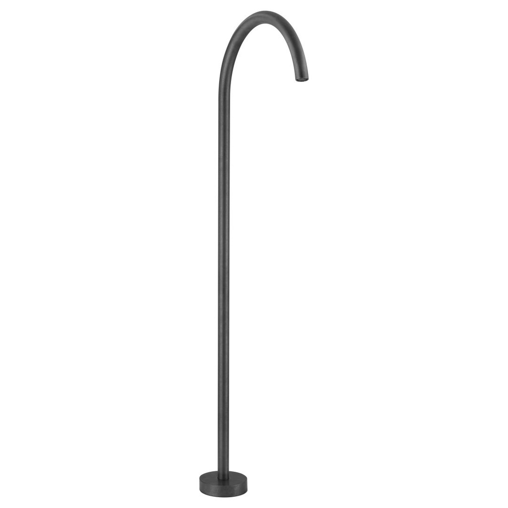 [19393] Sola Floor Mounted Bath Filler - Antique Slate